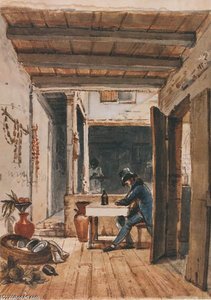 Self Portrait - Bar — Jean-baptiste Debret