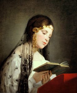 Reading Girl — Friedrich Ritter Von Amerling