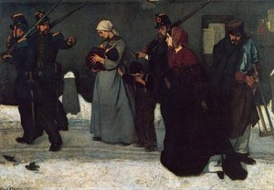 The Hunters Of Vincennes (also Known As What Is Called Vagrancy) — Alfred Émile Léopold Stevens
