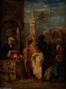 Middle Eastern Scene — William James Müller