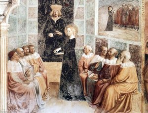 Filosofferne Fra Alexandria — Masolino Da Panicale