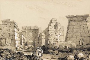 Ruins Of Egypt — Frederick Goodall