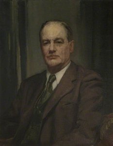 Councillor William Bingham Compton (1865–1978), 6th Marquess Of Northampton, Chairman Of Northamptonshire County Council (1949–1954) — Alice Mary Burton