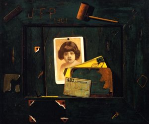 Portrait Of The Artist's Daughter — John Frederick Peto