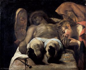 Lamentation Over The Dead Christ — Orazio Borgianni