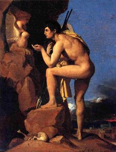 Oedipus E La Sfinge — Jean-auguste-dominique Ingres