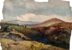 Landscape With Hills — William Henry Hope
