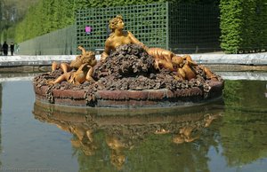 Parc De Versailles, Bassin De Flore — Jean Baptiste Tuby