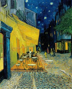 Terraza De Un Café Por La Noche (plaza Del Foro) — Vincent Willem Van Gogh
