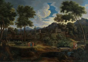 Classic Landscape — Jean François Millet The Elder