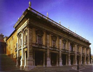Capitol, Facade Of The Conservators' Place — Michelangelo Buonarroti