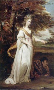 Mrs Tollemache As Miranda — Sir Joshua Reynolds
