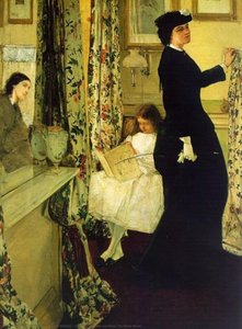 Harmony In Green And Rose The Music Room — James Abbott Mcneill Whistler