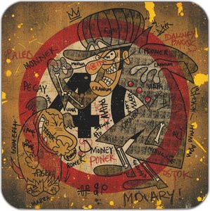 Fragmented Echoes Of Urban Chaos In Ochre And Crimson Ink — Laurent Caron