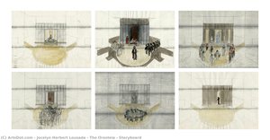 The Oresteia - Storyboard — Jocelyn Herbert Lousada