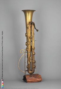 Bass Ophicleide View 1 — Jean Alaux Lecomte Hippolyte Le Romain