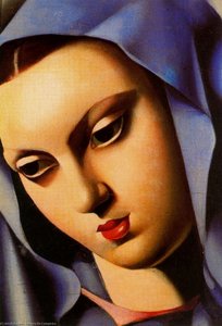 Vierge Bleue — Tamara De Lempicka