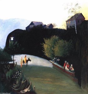 Trees In Electric Light At Jajce — Tivadar Csontváry Kosztka