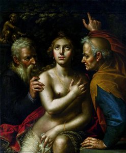 Susanna And The Elders — Hendrik Goltzius