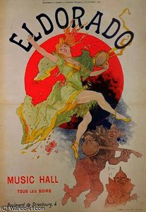 Poster For El Dorado — Jules Chéret