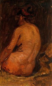 Nackte Frau Im Rückansicht — Pablo Picasso
