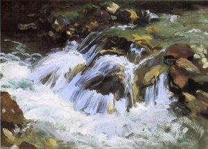 A Mountain Stream, Tyrol — John Singer Sargent