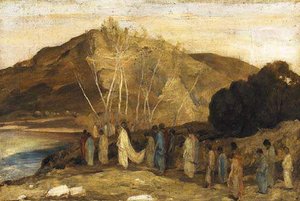 Sketch For The Wedding — Edward William Stott