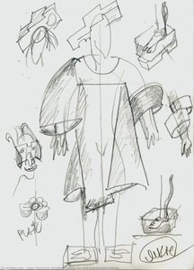 Design For Post-suprematist Fashion — Lazar Markovich Khidekel