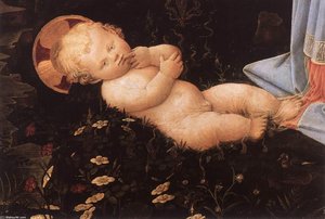 Madonna In The Forest (detail) — Filippo Di Tommaso Lippi