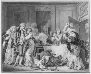 The Angry Wife — Jean-baptiste Greuze
