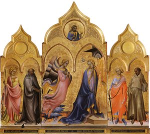 Annunciation Triptych — Lorenzo Monaco