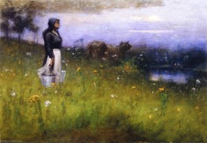 Milk Maid — Elliott Daingerfield