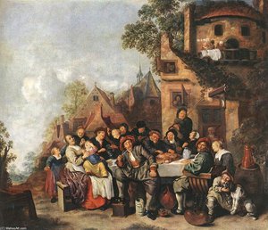 Tavern Of The Crescent Moon — Jan Miense Molenaer