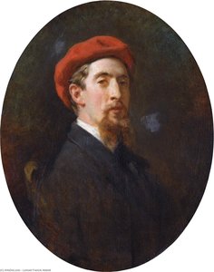 Portrait Of A Gentleman, Bust-length, In A Brown Coat — Lemuel Francis Abbott