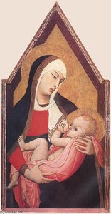 Suckling Madonna — Ambrogio Lorenzetti