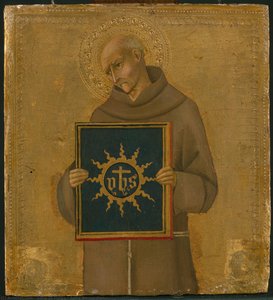 Saint Bernardino — Sano Di Pietro