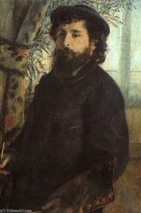 Portrait Of Claude Monet, Musée D'orsay At Pari — Pierre-auguste Renoir
