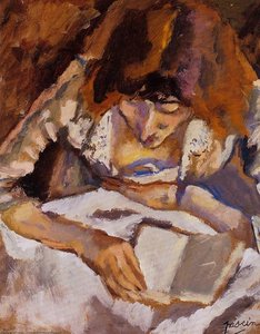Hermine Reading — Julius Mordecai Pincas