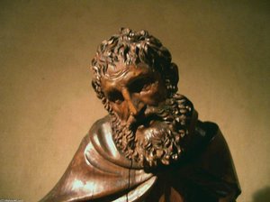 Nicodemus (detail) — Giovanni Angelo Del Maino