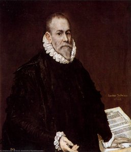 Ritratto Del Dottor Rodrigo De La Fuente (el Médico) — El Greco