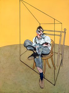 Tres Estudios De Lucian Freud, Centro — Francis Bacon