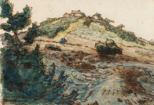 The Farm On The Hill — Jean François Millet The Elder