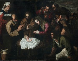 Adoration Of The Shepherds — Francisco De Zurbarán