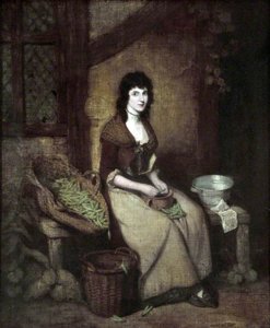 Shelling Peas — William Redmore Bigg