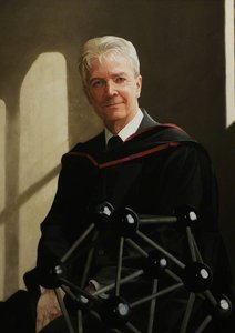 Professor Michael Mingos (b.1944), Frs, Principal (1999–2009) — Paul Brason