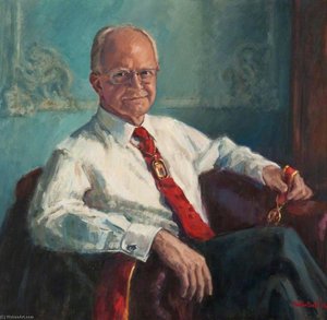 Professor Sir Graham Teasdale (b.1940), President Of The Royal College Of Physicians And Surgeons Of Glasgow (2003–2006) — Anne H Mackintosh