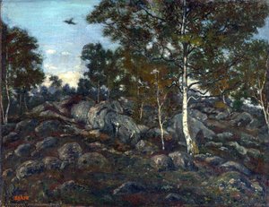 The Forest Of Fontainebleau — Antoine-louis Barye