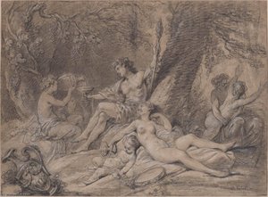Bacchus And Ariadne — Hugues Taraval