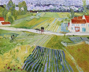 Eine Straße In Auvers Nach Dem Regen — Vincent Willem Van Gogh