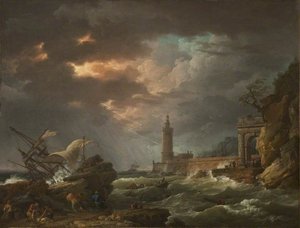 The Tempest (storm Off The Coast) — Claude-joseph Vernet